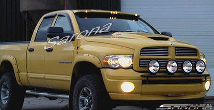Custom Dodge Ram  Truck Sun Visor (2002 - 2005) - $390.00 (Part #DG-004-SV)